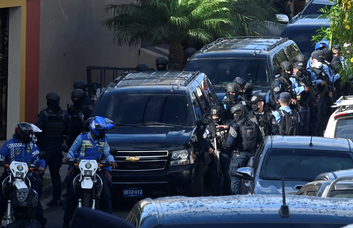 El ex presidente de Honduras, Juan Orlando Hernández, fue detenido tras pedido de extradición de EE.UU | Internacionales