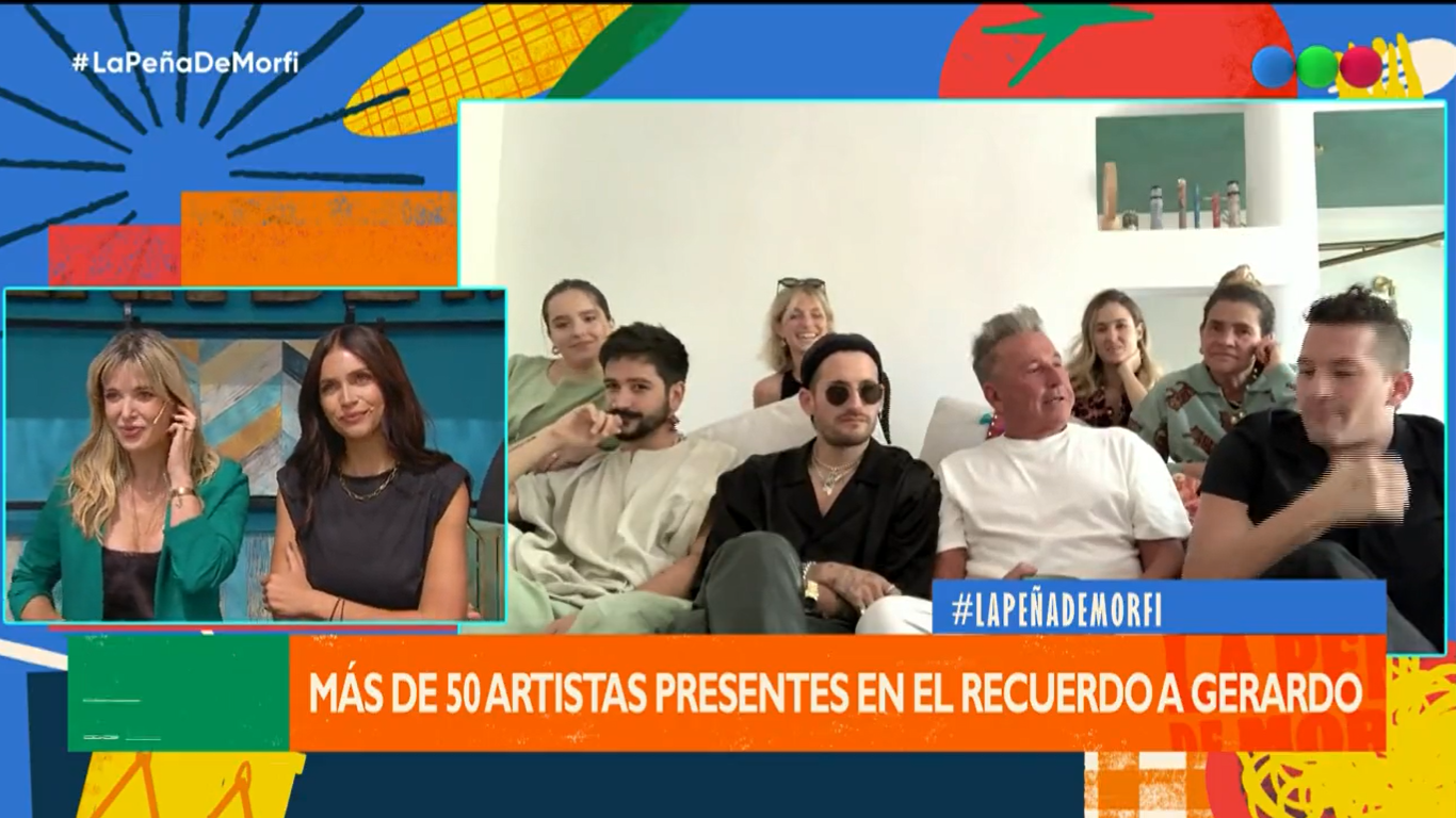 Los Montaner dijeron presente en La Peña de Morfi | Espectáculos