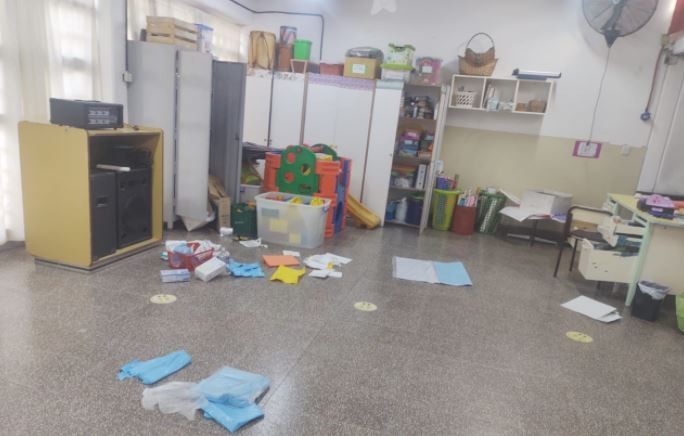 Delincuentes robaron en un jardín de infantes de Ciudad Evita y destruyeron todo | Actualidad
