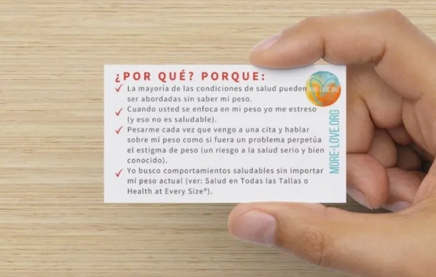 Campaña para que los médicos no pesen a los pacientes "a menos que sea necesario" | Internacionales