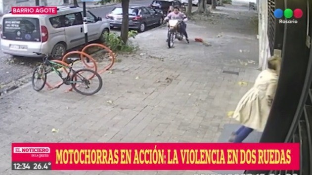 Video: El ataque de las motochorras armadas en Rosario | Actualidad