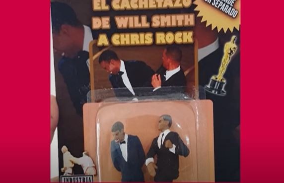 Salió a la venta el muñeco de Will Smith abofeteando a Chris Rock | Actualidad