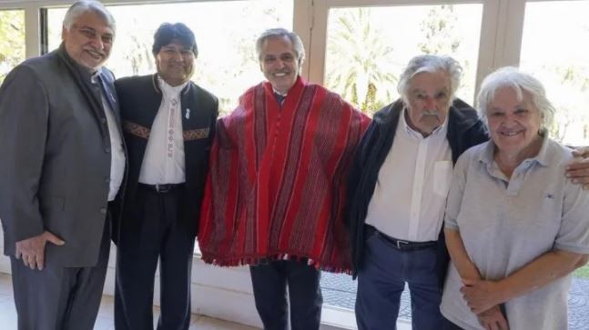 El Presidente celebró su cumpleaños junto a Evo Morales, Lugo y Mujica: "Gracias por tanto afecto y compromiso" | Política