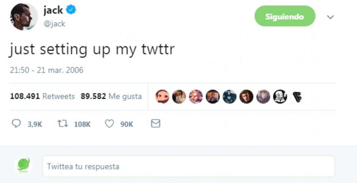 Empresario de criptomonedas quiere vender el primer twitt de la historia en u$s48 millones | Redes