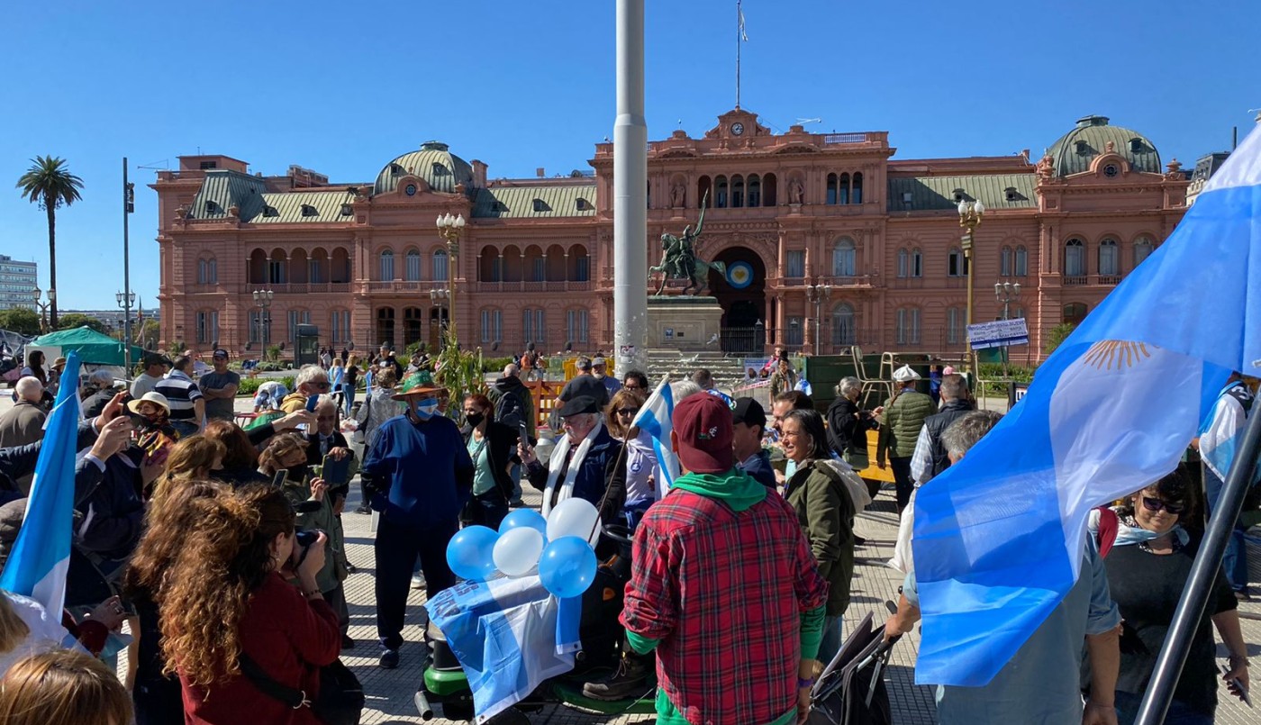 Arranca el #23A: así será el recorrido del "tractorazo" hacia la Casa Rosada | Política