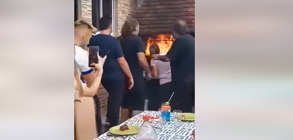 Video viral: el asado que salió mal en una reunión de Pascuas | Actualidad