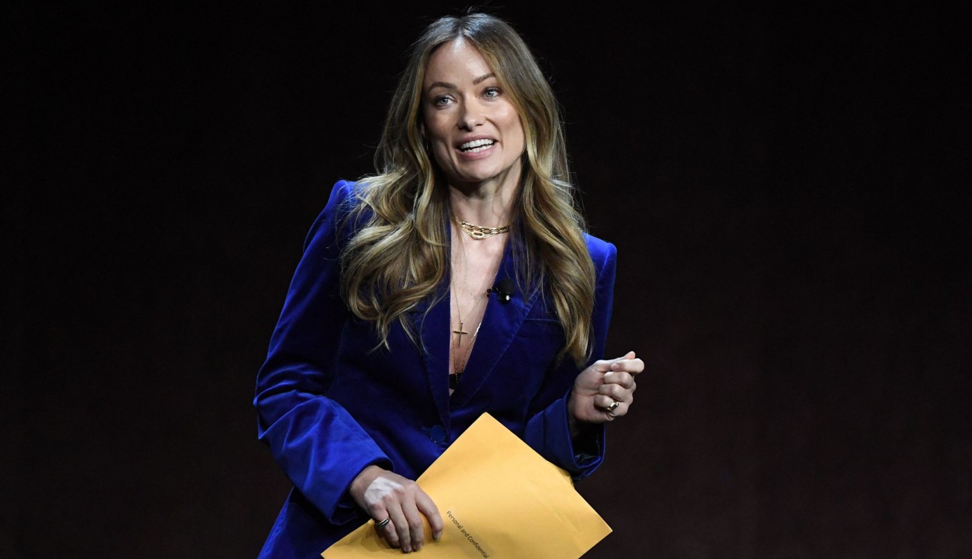 Olivia Wilde recibió los documentos legales sobre la custodia de sus hijos en plena presentación de su película en Las Vegas | Espectáculos