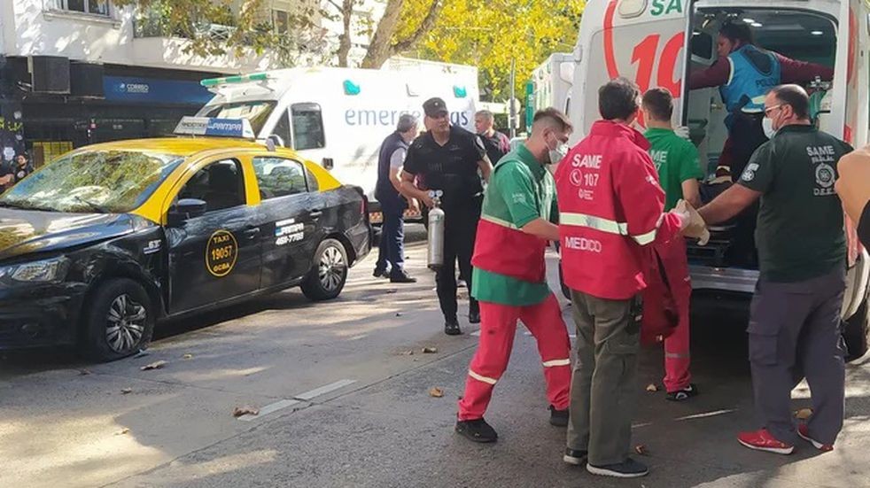 Dieron de alta a la turista francesa atropellada por un taxista en Palermo | Actualidad