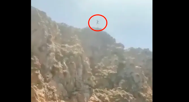 Video: un turista saltó de un acantilado en Mallorca y murió ahogado frente a su novia | Internacionales