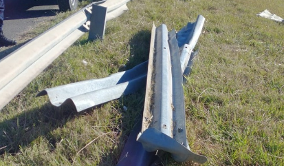 Insólito: fueron detenidos cuando robaban los guardarrails | Actualidad