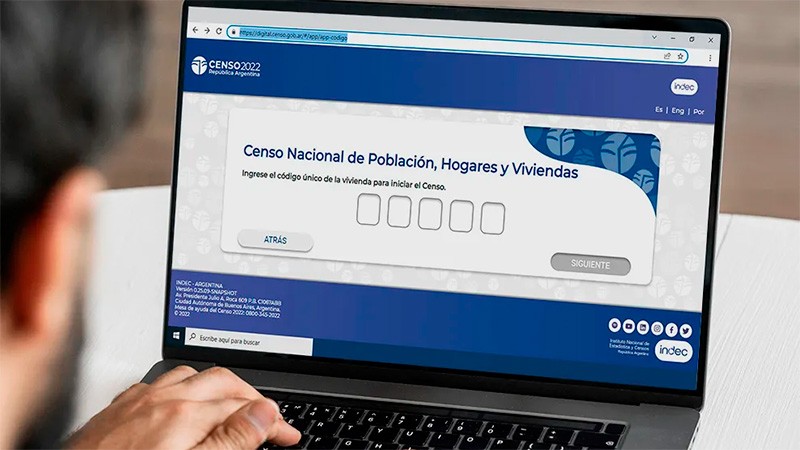 Habilitan web del censo digital para que lo realicen quienes no fueron censados | Actualidad