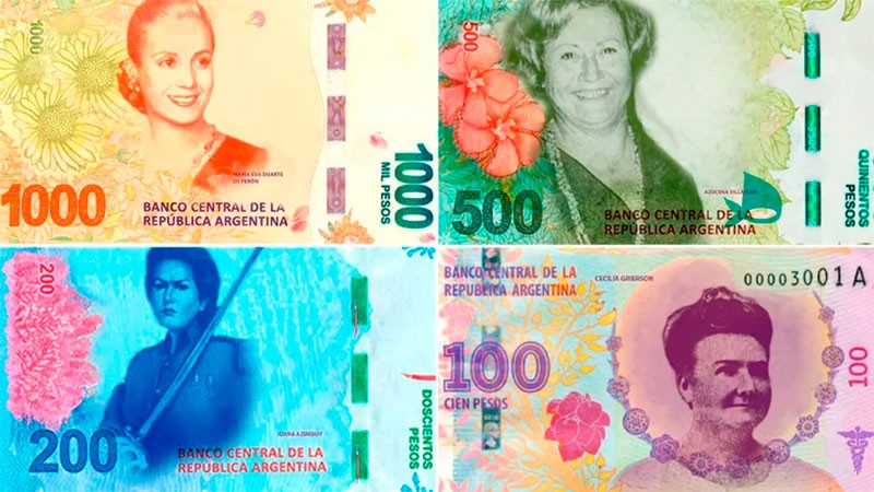 Presentan la nueva familia de billetes con próceres y heroínas | Política