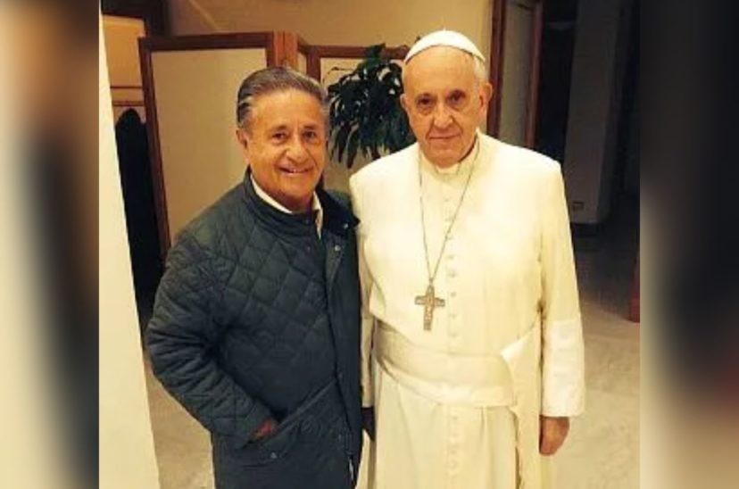 Francisco recibió al expresidente Eduardo Duhalde | Política