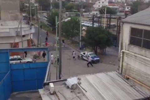 Video: los incidentes en Arsenal-Aldosivi | Deportes