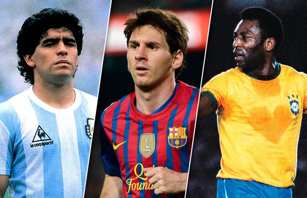Para Pelé, Messi y Maradona son una "copia" | Deportes