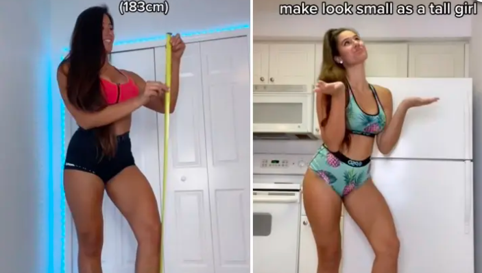 La chica que mide 1,87 y gana 100.000 dólares al mes en OnlyFans: se muestra como una "gigante" | Internacionales