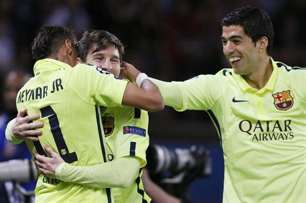 Barcelona le ganó al PSG: mirá los dos goles de Luis Suárez con caños a David Luiz | Deportes