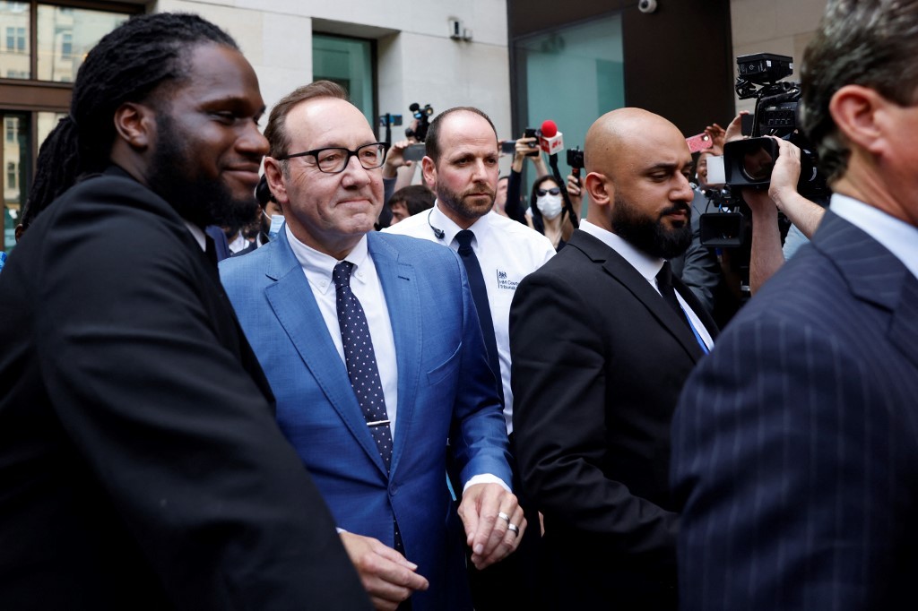 Kevin Spacey quedó en libertad bajo fianza: acusado de cuatro delitos sexuales | Internacionales