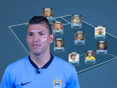 En su equipo ideal de todos los tiempos, Agüero pone juntos a Diego y Messi | Deportes