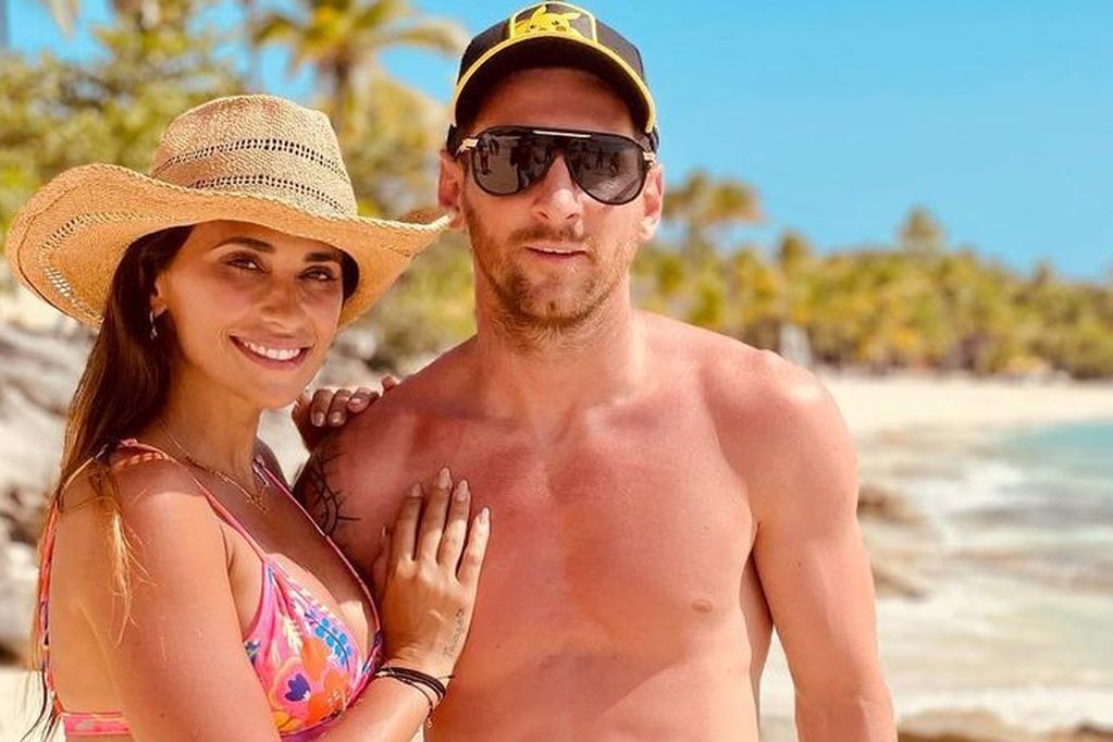 La foto viral que subió Antonela Roccuzzo del sugerente tatuaje de Messi | Espectáculos