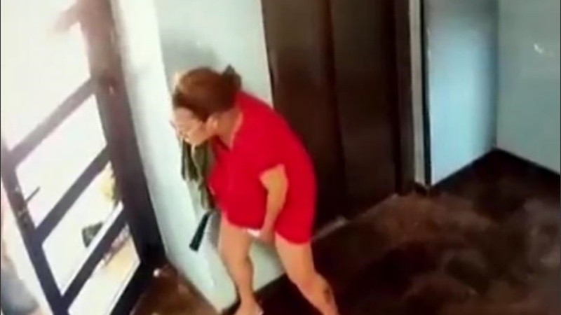 Video: no llegó al hospital y dio a luz en el ascensor de su edificio | Internacionales