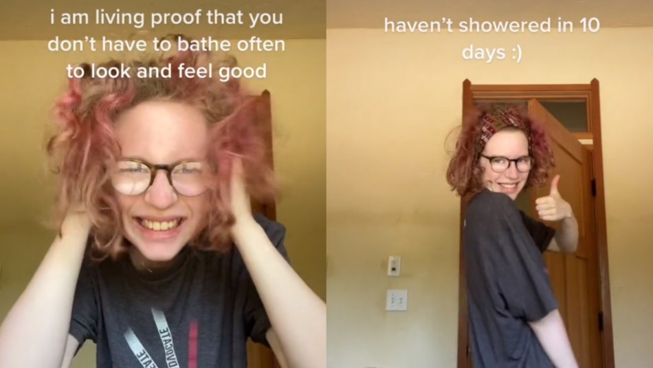 La chica que se volvió viral tras confesar que se baña cada 10 días para cuidar el planeta | Internacionales