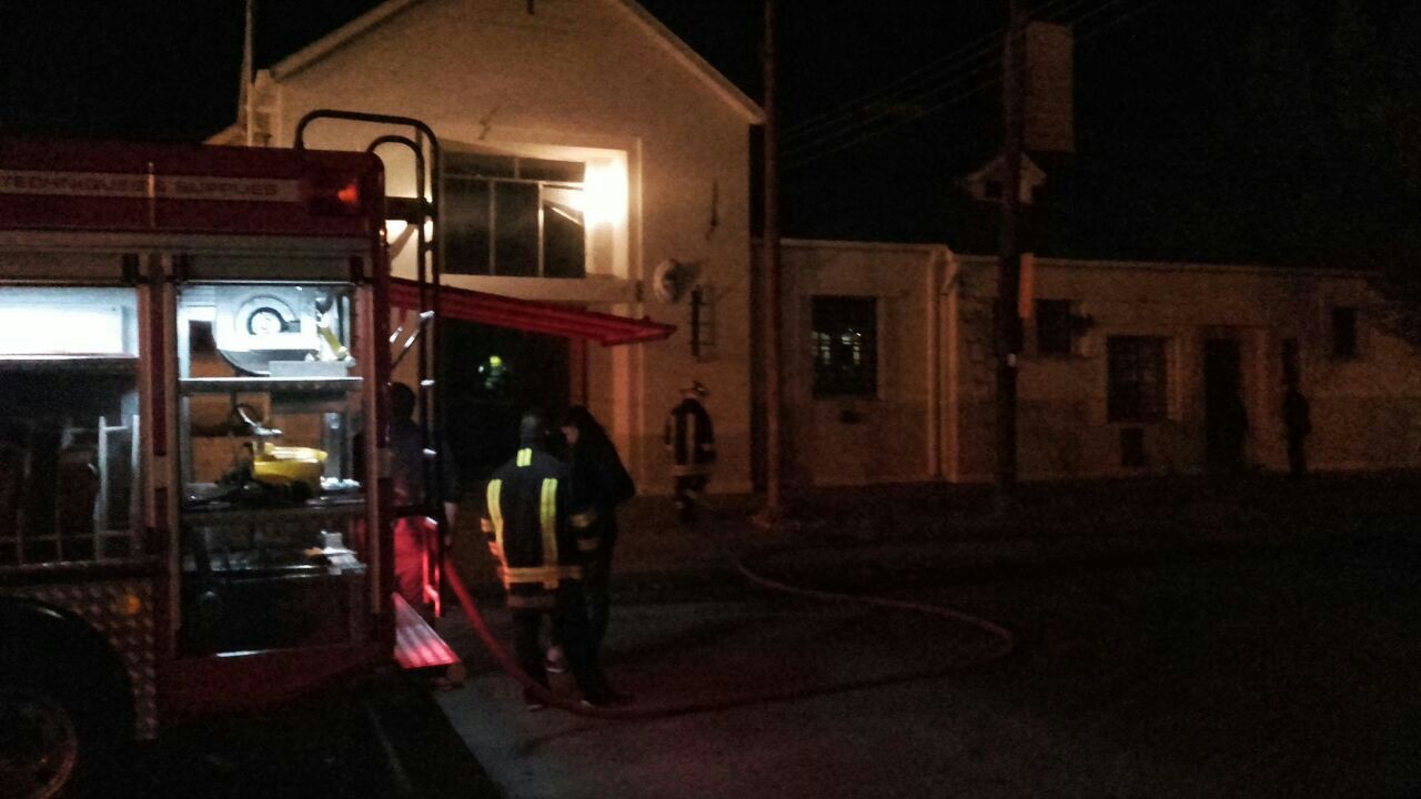 Se incendió una oficina del Tribunal de Cuentas de Santa Cruz | Política