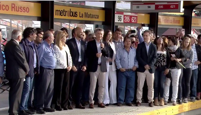 Macri inauguró junto a Magario de Metrobús de La Matanza: "Esto pasa cuando dejamos las diferencias de lado" | Política