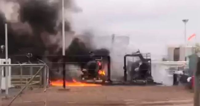 Una explosión generó un incendio en un pozo petrolero de la ciudad rionegrina de General Roca | Actualidad