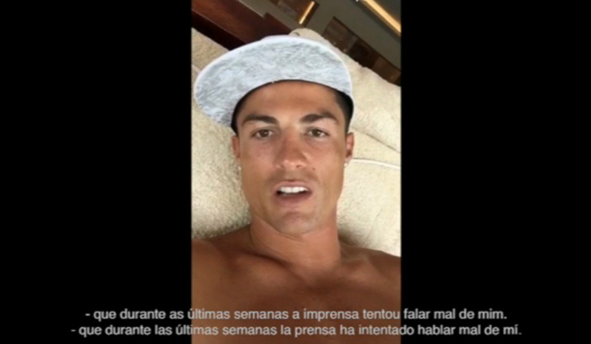 Cristiano Ronaldo cuelga un video para pedir a los periodistas que lo dejen en paz | Deportes
