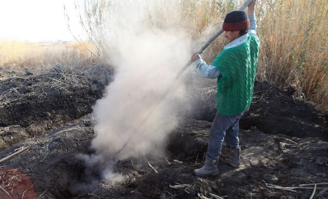 El fenómeno de la tierra que arde en Mendoza e inquieta a todo un pueblo | Clima, naturaleza y medio ambiente