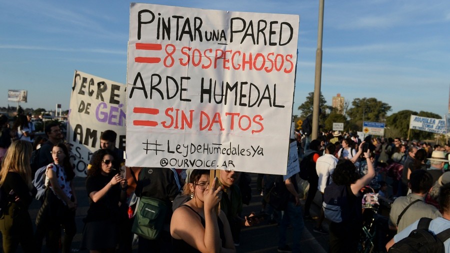 Tres hombres permanecen detenidos por intentar prender fuego en las islas del Paraná | Actualidad