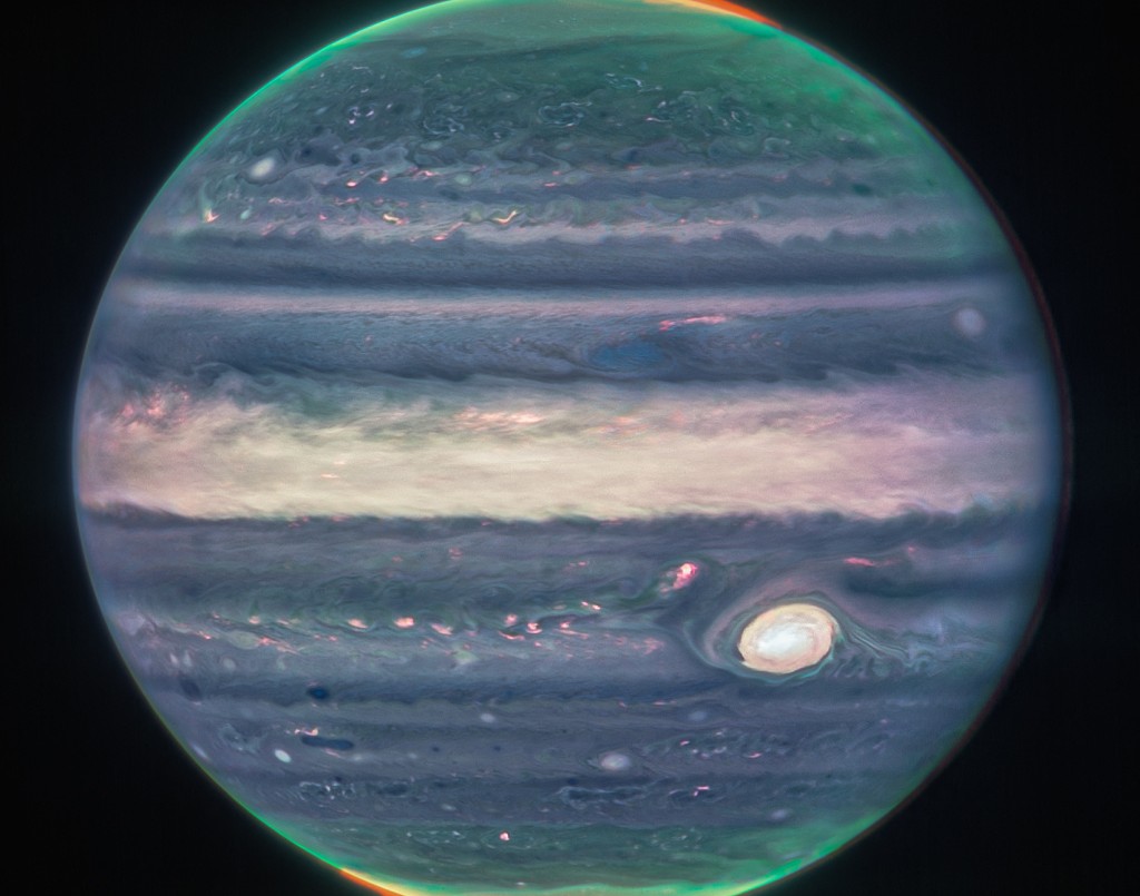 El telescopio James Webb tomó impresionantes imágenes de Júpiter | Internacionales