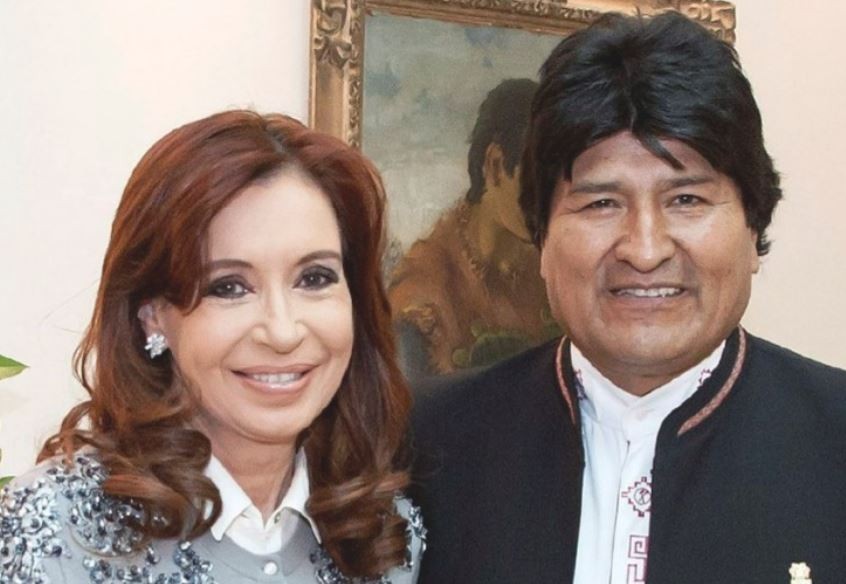 El respaldo de Evo Morales a Cristina: "Tratan de inhabilitarla como candidata a la Presidencia" | Política