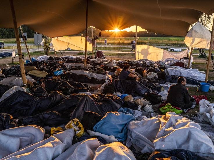 Protestan contra campo de refugiados "desbordado" en el que murió un bebé de tres meses | Internacionales