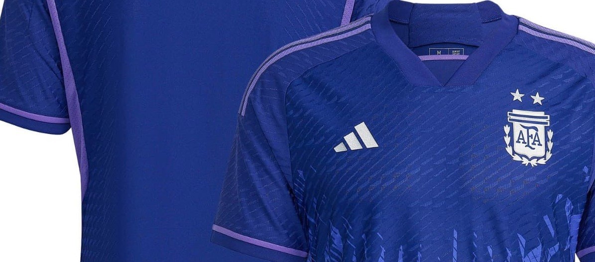 Qatar 2022: se filtró cómo será la camiseta argentina suplente | Deportes