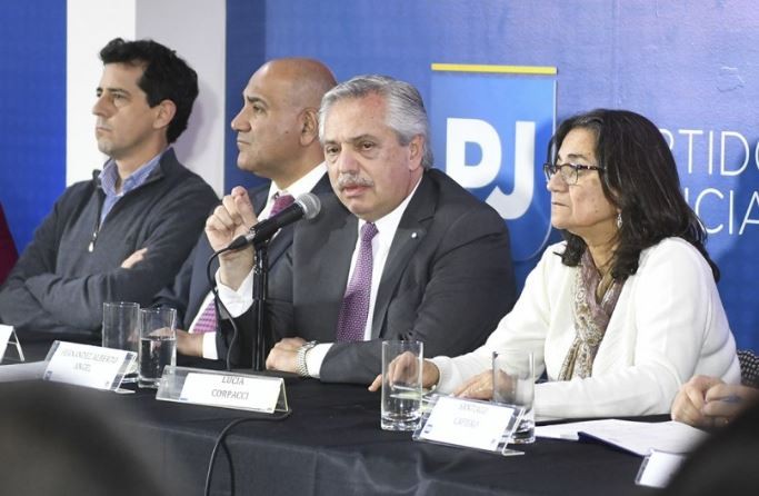 Alberto Fernández en el PJ: "Si me van a echar por defender el estado de derecho, estaré orgulloso" | Política