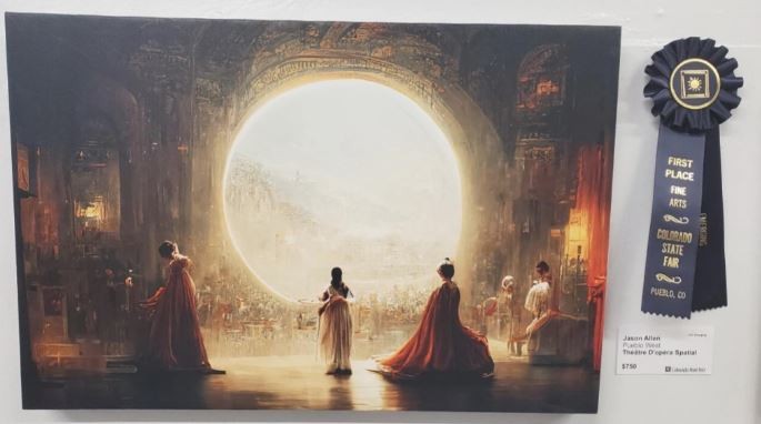 Una obra generada con inteligencia artificial ganó un concurso de bellas artes en Estados Unidos | Internacionales