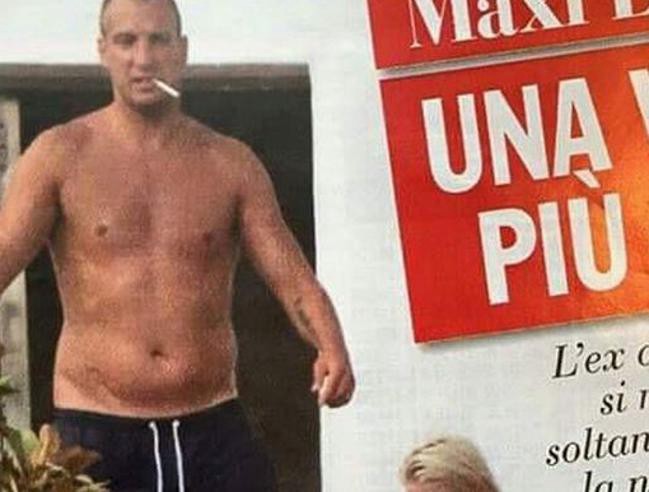 Maxi López, "cazado" por los paparazzis fumando y con sobrepeso | Deportes