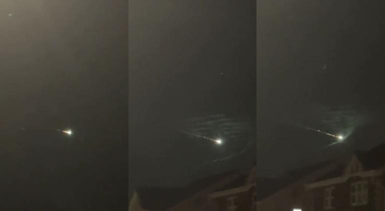 Video: captan una bola de fuego en el cielo de Escocia e Irlanda del Norte | Internacionales
