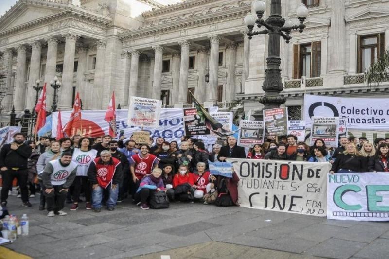Vigilia en la Carpa Cultural en el Congreso de la Nación | Espectáculos