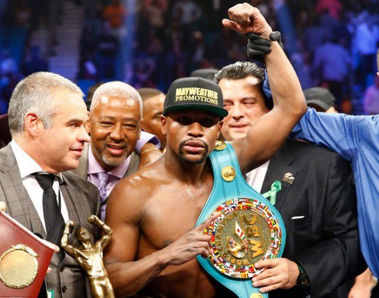 Floyd Mayweather pierde el título que ganó en la "pelea del siglo" | Deportes
