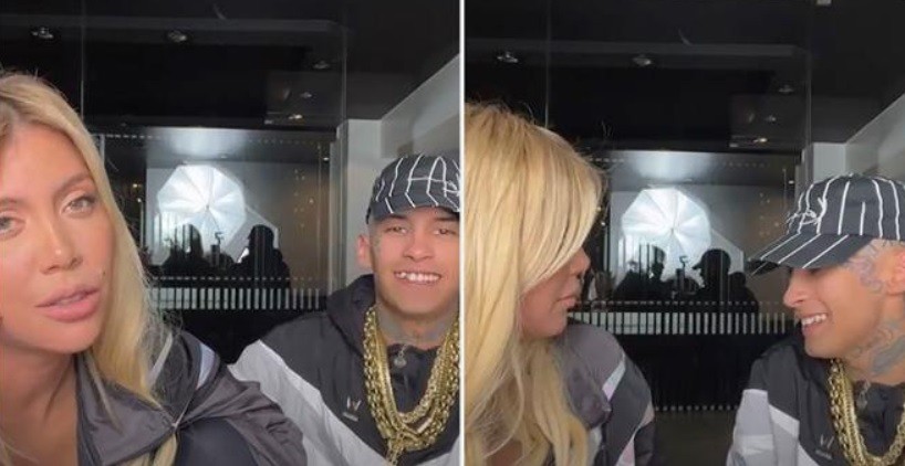 Wanda Nara compartió un vivo con L-Gante y se refirió a los rumores de embarazo | Espectáculos