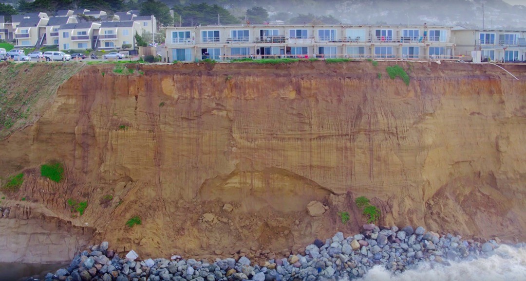 Implantan moluscos en una estructura artificial para evitar la erosión marina en California | Clima, naturaleza y medio ambiente