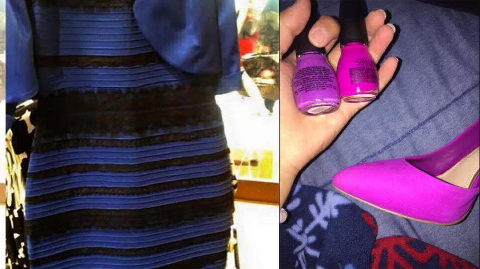 El #VestidoViral tiene competencia : ¿qué color combina mejor con #ElZapato ? | Curiosidades