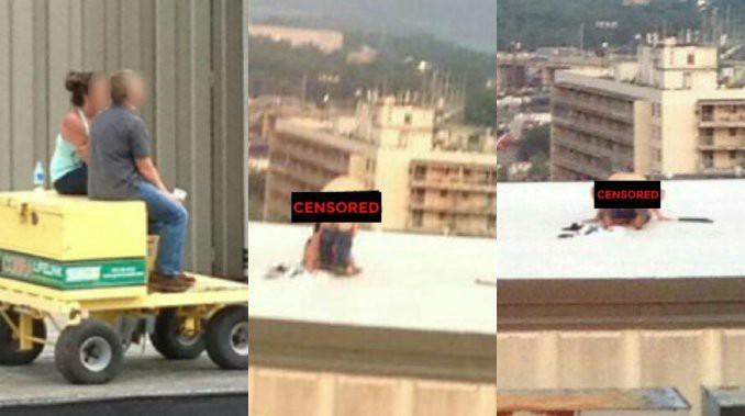 Escrachan a una pareja que tuvo sexo en el techo de un juzgado | Curiosidades