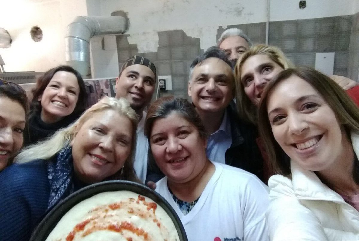 Vidal y carrió compartieron el timbreo de Cambiemos en Mar del Plata | Política