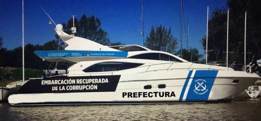 Prefectura comenzó a usar el lujoso yate de Ricardo Jaime | Política