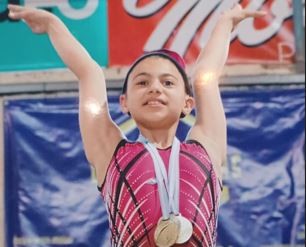 Una nena hipoacúsica ganó una competencia nacional de gimnasia artística | Deportes