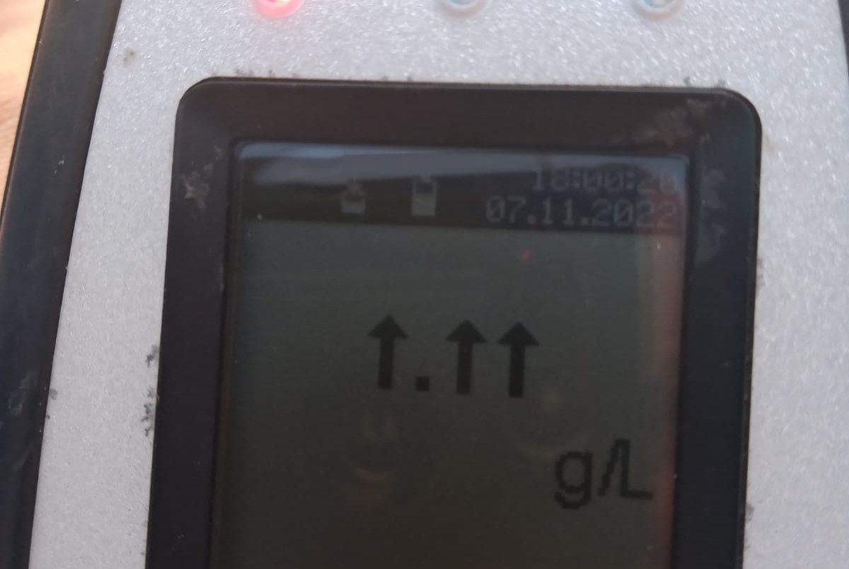 Le "ganó" al alcoholímetro: el récord de un motociclista en Bahía Blanca | Actualidad